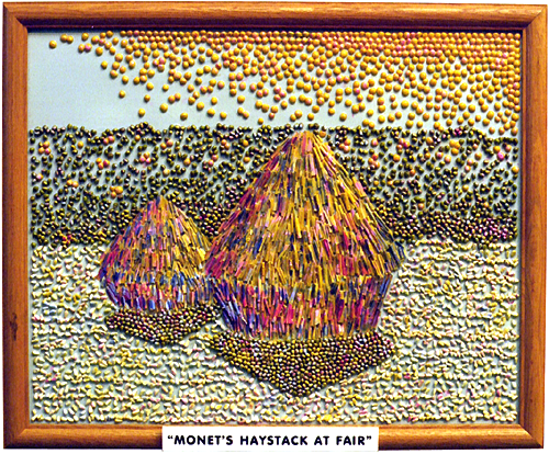 [Kim Cope Monet's Haystack at the State Fair image]