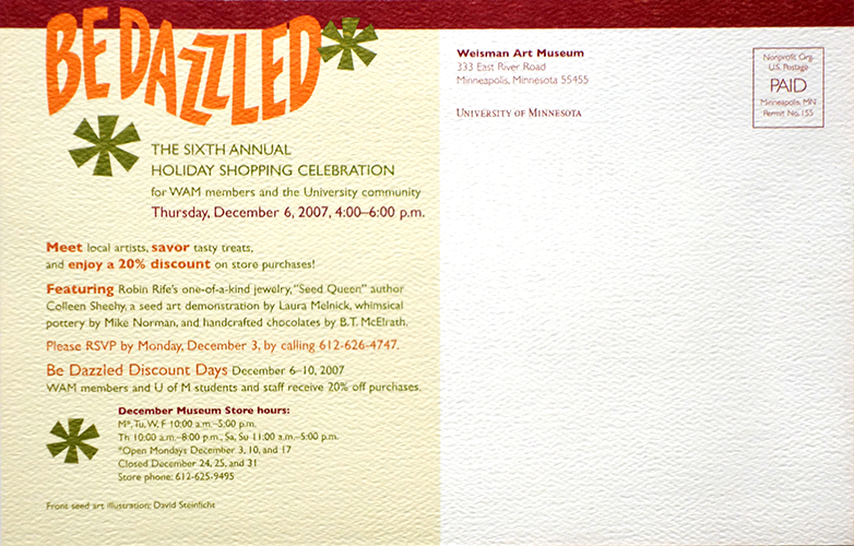 [David Steinlicht Be Dazzled Postcard image]