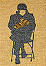 [David Steinlicht Bernie Sanders Mask and Mittens image]