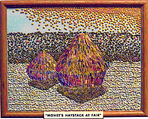 [Kim C., Monet's Haystacks image]