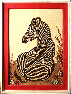 [Lillian C. Zebra image]