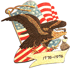[Lillian C. Eagle and Flag image]