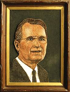 [Lillian C. President Bush image]