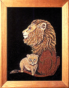 [Lillian C. Lion and Cub image]