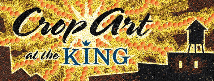 [Marty Crop Art at the King image]
