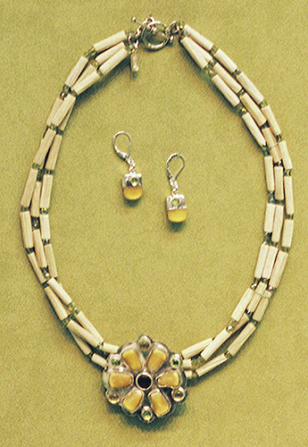 [Linda Koutsky Corn Jewelry image]