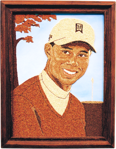 [Linda Paulsen Tiger Woods image]