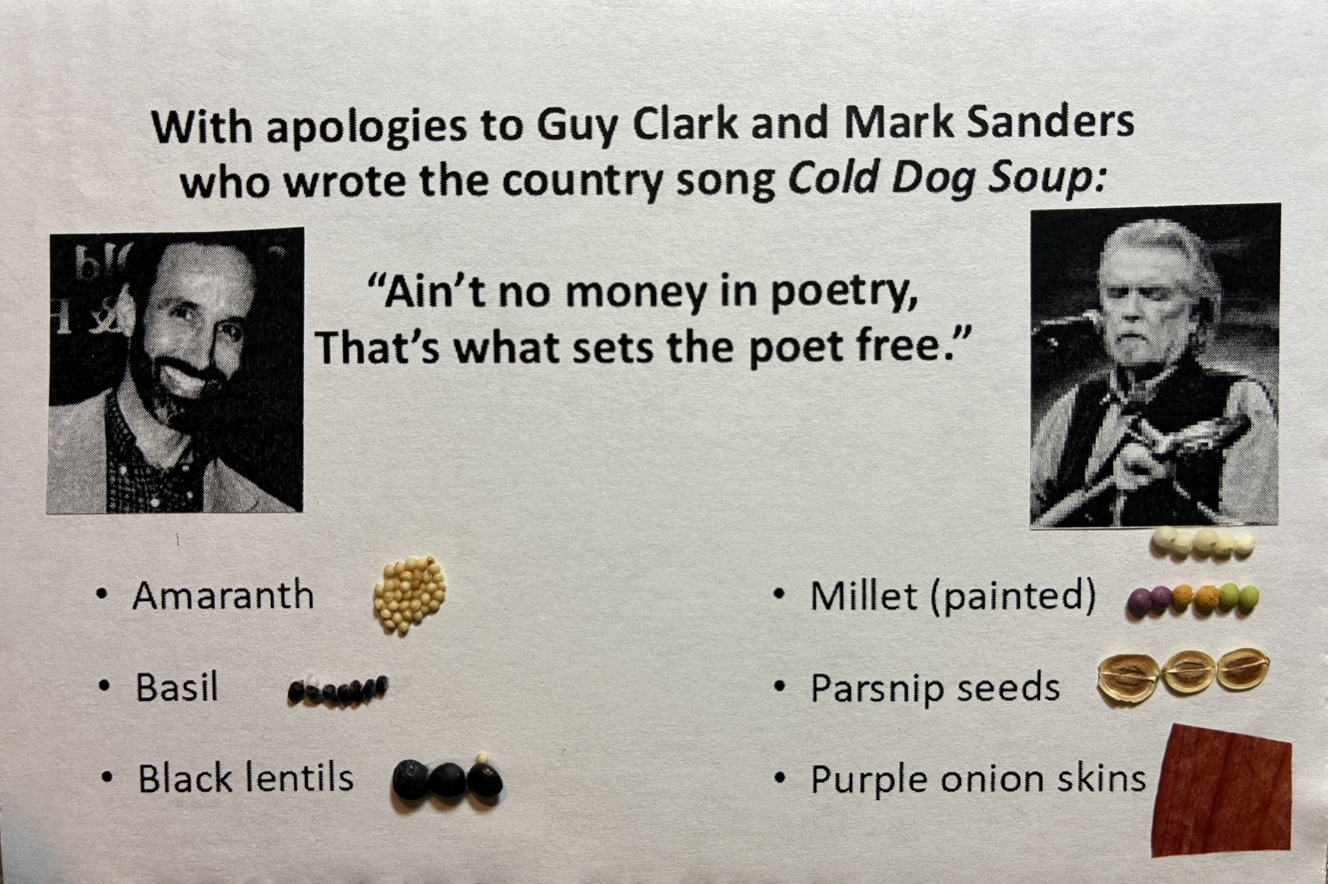 [Teresa Anderson Ain't No Money in Crop Art Index image]