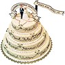 [Teresa Anderson Marriage Sanctity Layer Cake image]