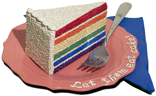 [Teresa Anderson Let Them Eat (Rainbow) Cake image]